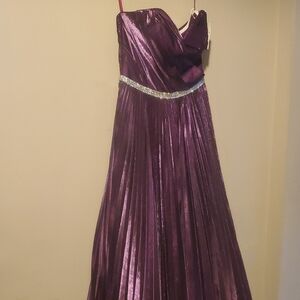Elegant Purple Prom Dress